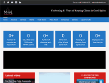 Tablet Screenshot of mhwltd.com